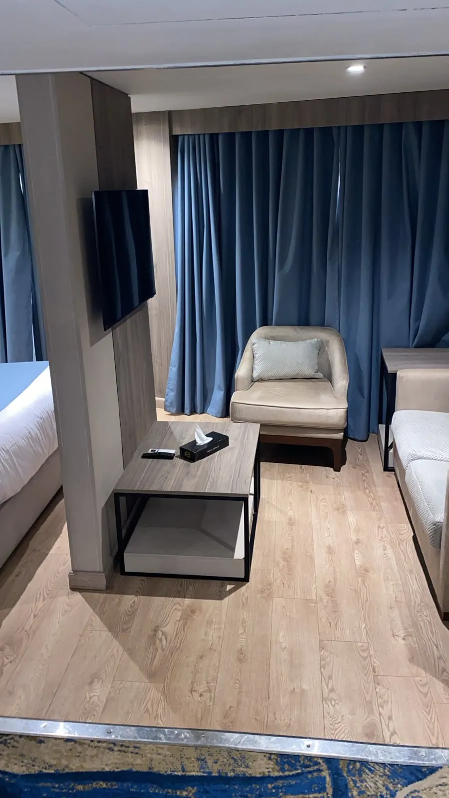 Suite aboard the Royal Liberty Nile cruise